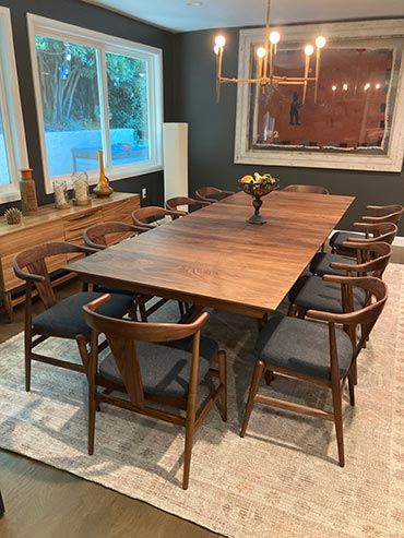 Exeter Extension Table in Walnut - Vermont Woods Studios
